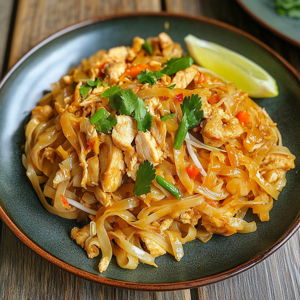 Amazing Chicken Pad Thai Recipe for Delicious Flavors